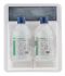 RS PRO 洗眼水套装 壁挂式洗眼液用品 2 x 500 ml, 内含洗眼液瓶 (2 x 500 ml)、洗眼站