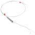 RS PRO Type K Mineral Insulated Thermocouple 500mm Length, 1mm Diameter → +750°C