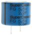 KEMET 2.2F Supercapacitor -20 → +80% Tolerance, Supercap FG 5.5V dc, Through Hole