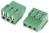 RS PRO PCB Terminal Block, 3-Contact, 5.08mm Pitch, Through Hole Mount, 1-Row, Screw Termination