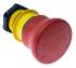 Lovato Platinum Series Red Round Push Button Head, Turn Release Actuation, 22mm Cutout