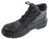 Rockfall Black Steel Toe Capped Mens Safety Boots, UK 9, EU 43