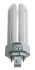 Osram Kompakt fénycső Hármas cső, 26 W, GX24q, 3000K, Meleg fehér, DULUX