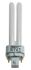 Osram Kompakt fénycső Négyszeres cső, 13 W, G24q-1, 3000K, Meleg fehér, DULUX