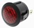 RS PRO Red Panel Mount Indicator, 220V ac, 20.8mm Mounting Hole Size, FASTON Termination
