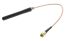 RF Solutions ANT-433WPIG-2SMA Whip Antenna with SMA Connector, ISM Band, UHF RFID