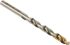 Dormer A002 Series HSS-TiN Twist Drill Bit for Steel, 7.5mm Diameter, 109 mm Overall