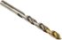 Dormer A002 Series HSS-TiN Twist Drill Bit for Steel, 11mm Diameter, 142 mm Overall