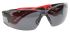 Bolle RUSH+ Anti-Mist UV Safety Glasses, Grey Polycarbonate Lens, Vented