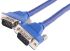 Cable VGA Clever Little Box de color Azul, con. A: VGA macho, con. B: VGA macho macho, long. 10m