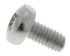 RS PRO Pozi Pan A2 304 Stainless Steel Machine Screws DIN 7985, M4x8mm