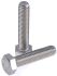 RS PRO Stainless Steel Hex, Hex Bolt, M12 x 55mm