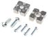 Bosch Rexroth Verbindungskomponente, Flanschanschluss, Steckverbinderhalterung und Gelenk für 10mm, M6, S12, L. 40mm