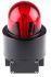 Werma WM 729 EX Series Red Flashing Beacon, 24 V dc, Wall Mount, LED Bulb