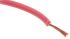 RS PRO Pink 0.75mm² Hook Up Wire, 20AWG, 24/0.2 mm, 100m, PVC TI3 Insulation