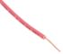 RS PRO Pink 1mm² Hook Up Wire, 18AWG, 32/0.2 mm, 100m