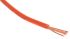 RS PRO Orange 1.5 mm² Hook Up Wire, 30/0.25 mm, 100m