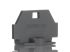 Wago 260 Series End Plate with Mounting Flange for Use with 260 Series Terminal Block