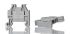 Phoenix Contact CLIPFIX 15 Series End Stop for Use with DIN Rail Terminal Blocks