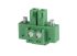 Phoenix Contact, 3.81mm Pitch, 2 Way, Pluggable Terminal Block, Plug, Cable Mount, Screw Termination, 1827703