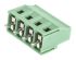Phoenix Contact MKDSN 2.5/4-5.08 Series PCB Terminal Block, 4-Contact, 5.08mm Pitch, Through Hole Mount, 1-Row, Screw