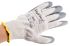Ansell Grey Nylon ESD Safety Anti-Static Gloves, Size 8, Medium, Nitrile Foam Coating