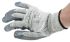 Ansell Antistatische Handschuhe, Größe 10, XL, ESD-Sicherheit, Nylon Grau 1Paar Stk.