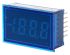 Murata Power Solutions Akkumulátor feszültségmérő, LED Csak számjegyek, 3.5-számjegyes, DC, 0°C → +60°C, 33,93 x 21,29