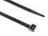 RS PRO Cable Tie, 240mm x 7.6 mm, Black Nylon, Pk-100