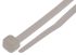 RS PRO Cable Tie, 142mm x 3.2 mm, Natural Nylon, Pk-100