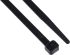 RS PRO Cable Tie, 300mm x 4.8 mm, Black Nylon, Pk-1000
