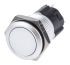 EAO 82 Series Momentary Push Button Switch, Panel Mount, SPDT, 16mm Cutout, 250V ac, IP65, IP67
