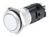 EAO 82 Series Push Button Switch, Momentary, Panel Mount, 16mm Cutout, SPDT, 240V, IP65, IP67