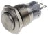 RS PRO Push Button Switch, Momentary, Panel Mount, 19mm Cutout, SPDT, 250V ac, IP65, IP67