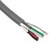 RS PRO Twisted Pair Data Cable, 2 Pairs, 0.34 mm², 4 Cores, 22 AWG, Screened, 100m, Grey Sheath