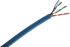 Cable Cat5 RS PRO, Par trenzado, 50m, UTP, Azul