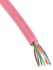 RS PRO Cat5 Ethernet Cable, U/UTP, Red PVC Sheath, 50m