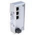 Harting DIN Rail Mount Ethernet Switch, 3 RJ45 port, 24V dc, 10 Mbit/s, 100 Mbit/s Transmission Speed
