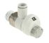 SMC AS Series Threaded Speed Controller, R 1/4 Male Inlet Port x 6mm Tube Outlet Port