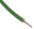 RS PRO Green 1mm² Hook Up Wire, 18AWG, 32/0.2 mm, 100m