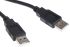 Roline Male USB A to Male USB A, 1.8m, USB 2.0 Cable