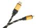 Cable USB 2.0 Roline, con A. USB A Macho, con B. Mini USB B Macho, long. 1.8m, color Negro/Oro