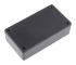 Hammond 1591 Series Black ABS Enclosure, IP54, Black Lid, 113.82 x 63.32 x 28.25mm