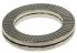 A4 316 Stainless Steel Wedge Lock Washers, M16