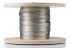 Alpha Wire Braided Copper Silver Cable Sleeve, 12.7mm Diameter, 30m Length, FIT Brass Braid Series