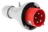 Legrand, P17 Tempra Pro IP66, IP67 Red Cable Mount 3P+N+E Industrial Power Plug, Rated At 32A, 415 V