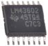Texas Instruments, LM43602PWPT Switching Regulator, 1-Channel 2A Adjustable 16-Pin, HTSSOP