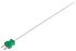 RS PRO Type K Thermocouple 250mm Length, 6mm Diameter → +1200°C