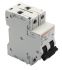 Lovato ModuLo P1MB MCB, 2P, 10A Curve C, 230V AC, 80V DC, 10 kA Breaking Capacity