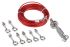 IDEM 140012 Rope Pull Kit for Guardian Line Rope Switches, 15m